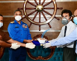 Inhaler devices invented by Surgeon donated to Navy Inhaler devices invented by Surgeon donated to Navy